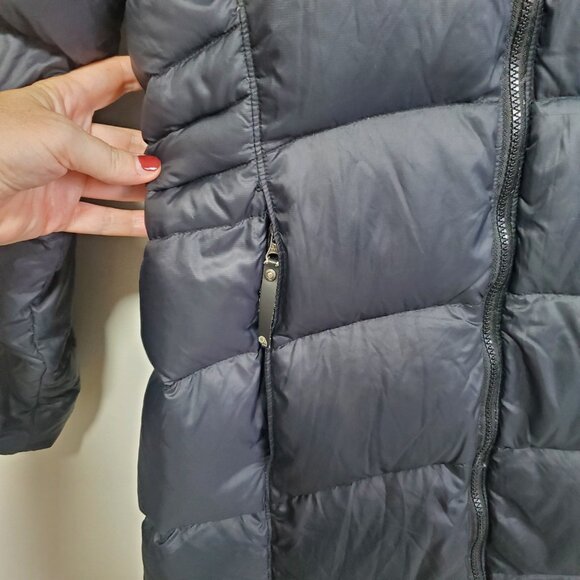 Women's Black Quilted Coat - Picture 5 of 16
